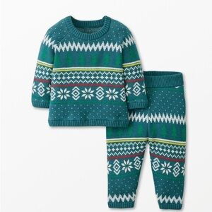 Hanna Andersson Novelty Sweater Set 12-18 Months